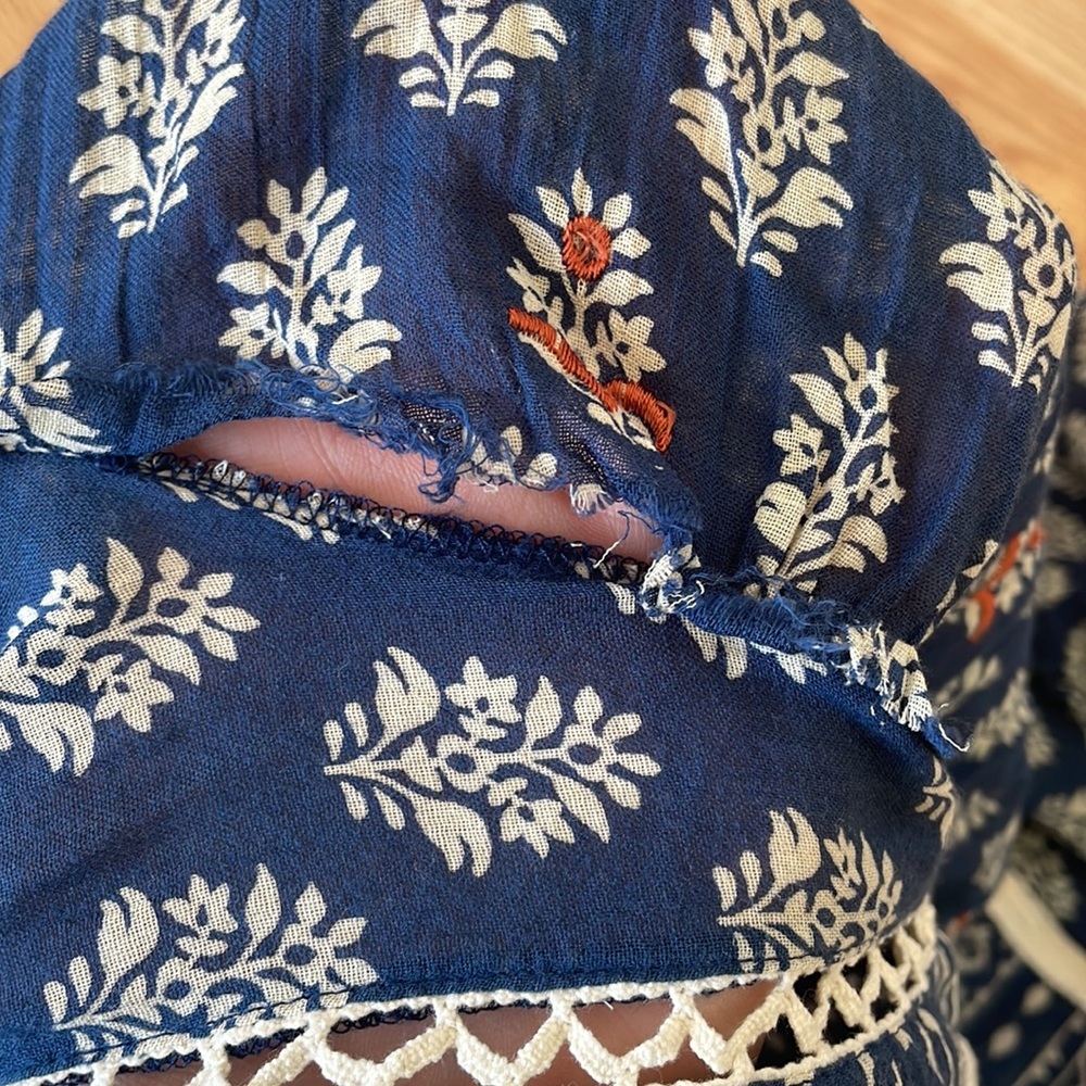 Zara Embroidered Printed Kimono - Picture 9 of 9